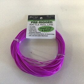 75’ Purple Rattle Reel Line