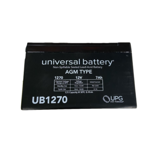 12V 7AH Universal Battery AGM Type