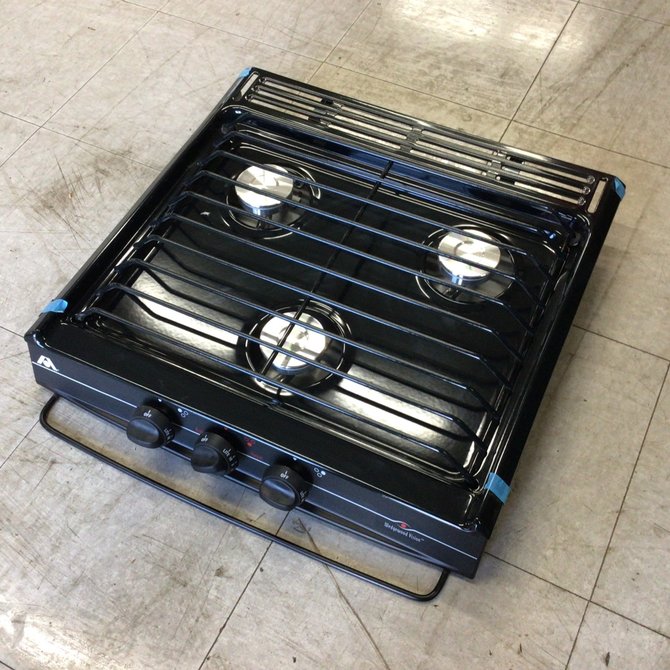 Greystone 17'' Black Oven/Range CFRV17BB Pleasure Land RV Surplus