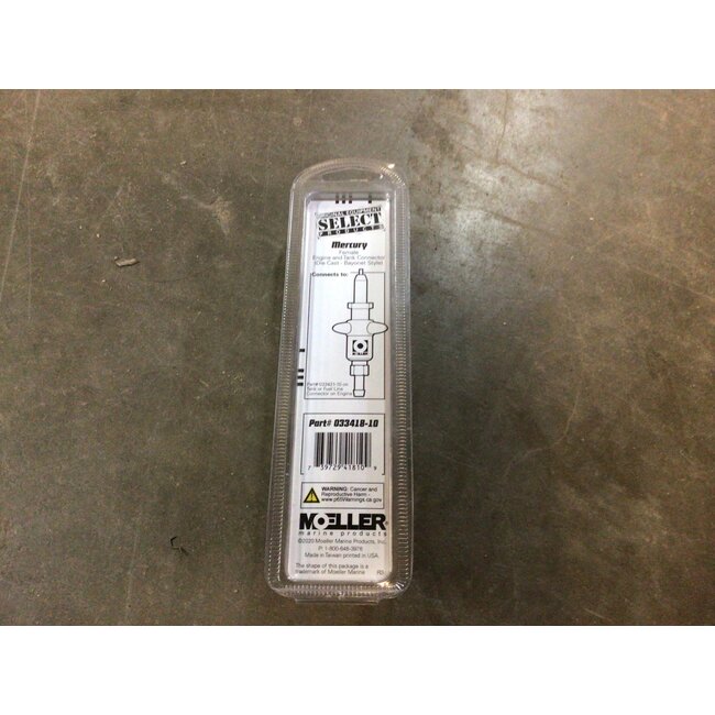 Mercury Female Fuel Tank Connector 033418-10