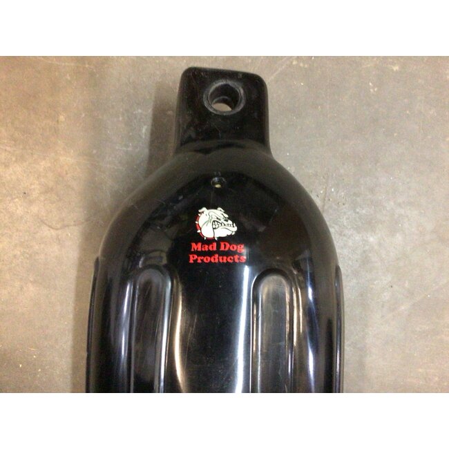 Mad Dog 3006.7288 BoatTector Inflatable Fender - 6.5" x 22", Black