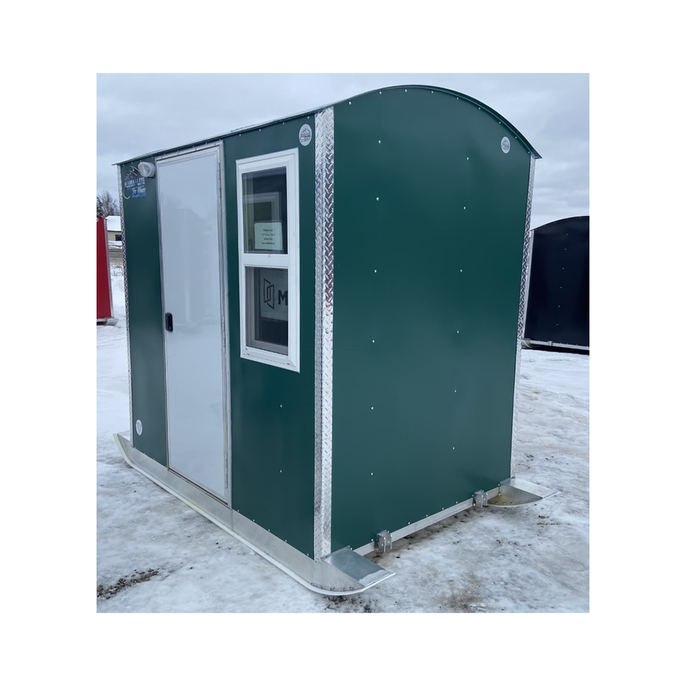 5x7 Aluma Lite Spear Skid House Matte Green