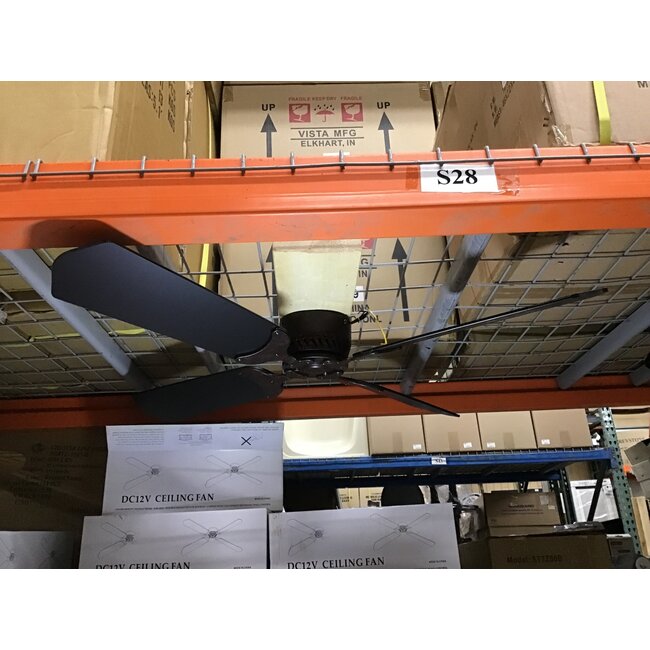 40 1/2" Rustic Bronze 12V Fan - HZ42-7001RB/BO