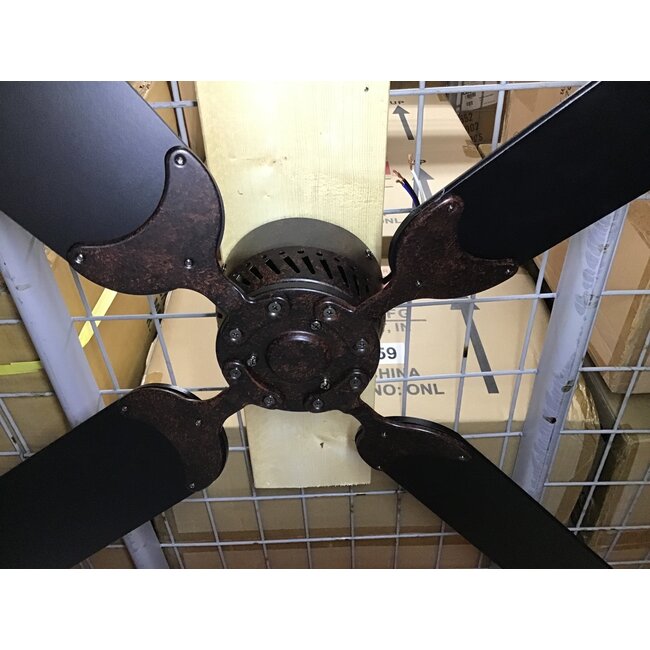 40 1/2" Rustic Bronze 12V Fan - HZ42-7001RB/BO