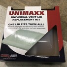 Unimaxx White Universal Vent Lid - 00-335001