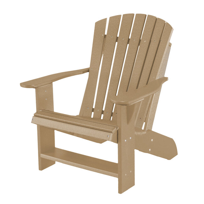 Heritage Adirondack Chair - Weathered Wood