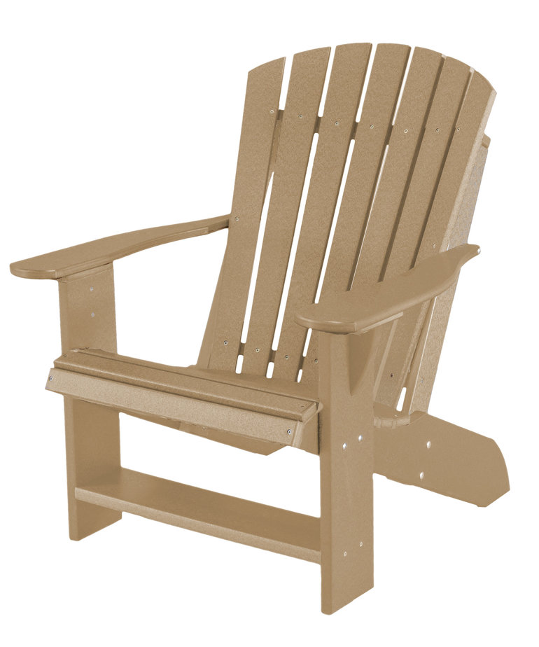 Heritage Adirondack Chair Weathered Wood