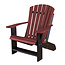 Heritage Adirondack Chair - Cherrywood with Black Frame