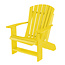 Heritage Adirondack Chair - Lemon Yellow