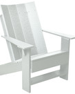 Contemporary Adirondack Chair Light Gray
