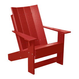 Contemporary Adirondack Chair - Cardinal Red