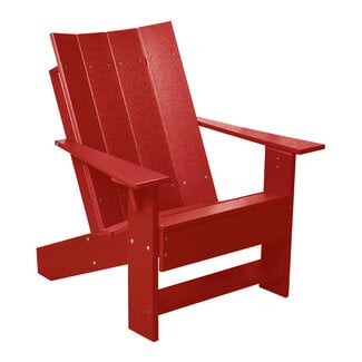Wildridge Contemporary Adirondack Chair - Cardinal Red
