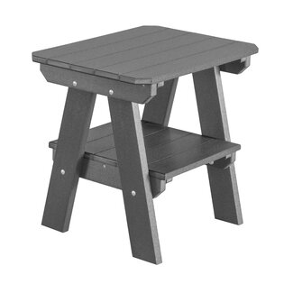 Wildridge Two Tier End Table - Dark Gray