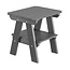 Two Tier End Table - Dark Gray