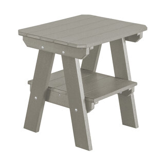 Wildridge Two Tier End Table - Light Gray