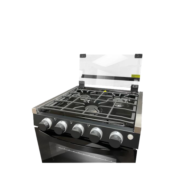 Greystone 17'' Black Oven/Range Combo with Oven Light