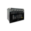 Greystone 17'' Black Oven/Range Combo with Oven Light