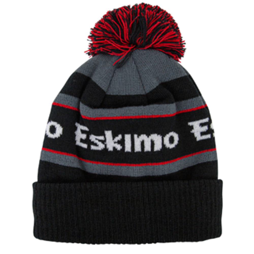 Eskimo Black Ice Pom Eskimo Hat
