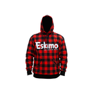 Eskimo Eskimo Plaid Cotton Hoodie