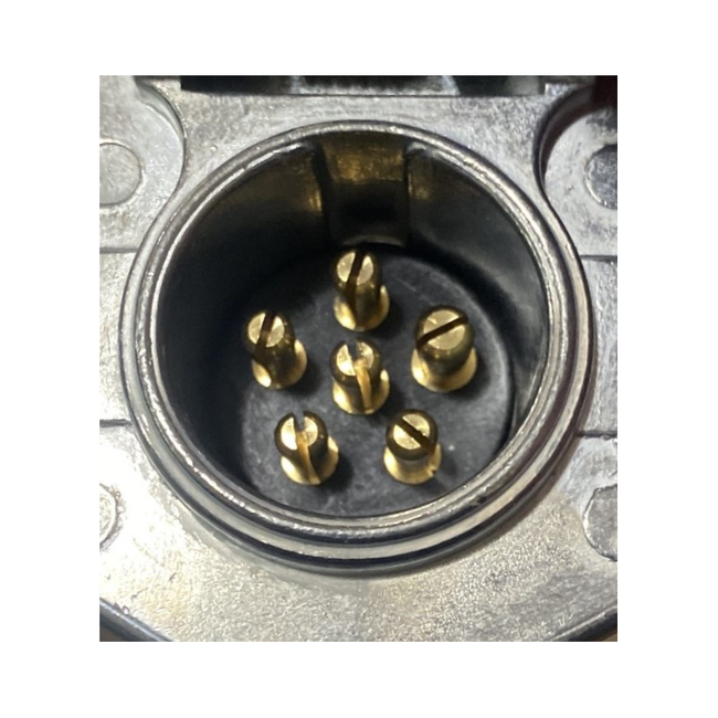 Pollak 6-way Connector Socket - 11-609EP