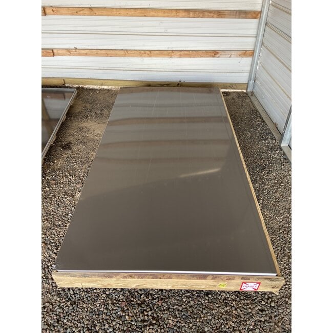 .040 Bronze/Med. Bronze Siding  Aluminum 4'x8' Sheet