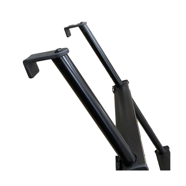 68" Black Aluminum Bunk Ladder