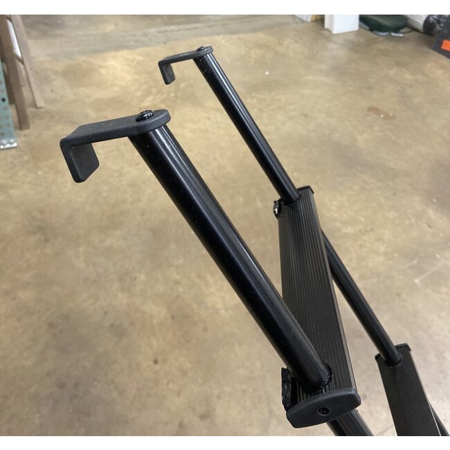 68" Black Aluminum Bunk Ladder