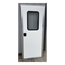 72"X28" White Fiberglass Square Top Entrance Door