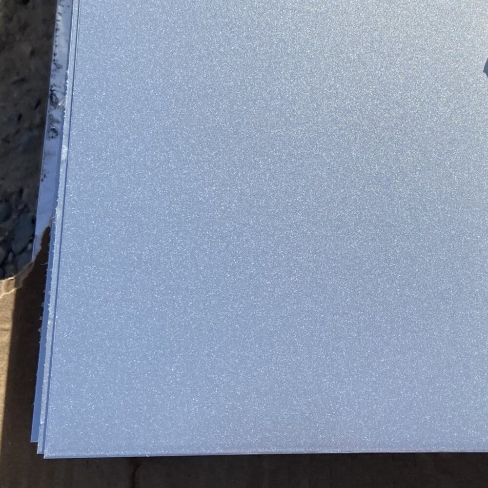 Lippert .040" 4'x8' Silver Aluminum Siding w/ PVC Film (Free Shipping)