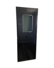 Black 28x78 Entry Door