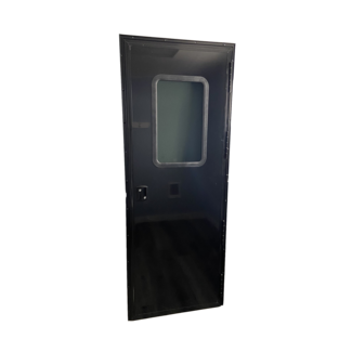 Black 28x78 Entry Door