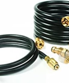 Camco  Propane Connection Kit 4-Port Tee with 5 and 12 Hose - 59123