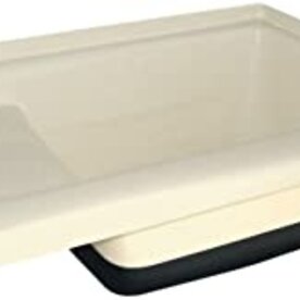 Colonial White Right Hand Drain Tub