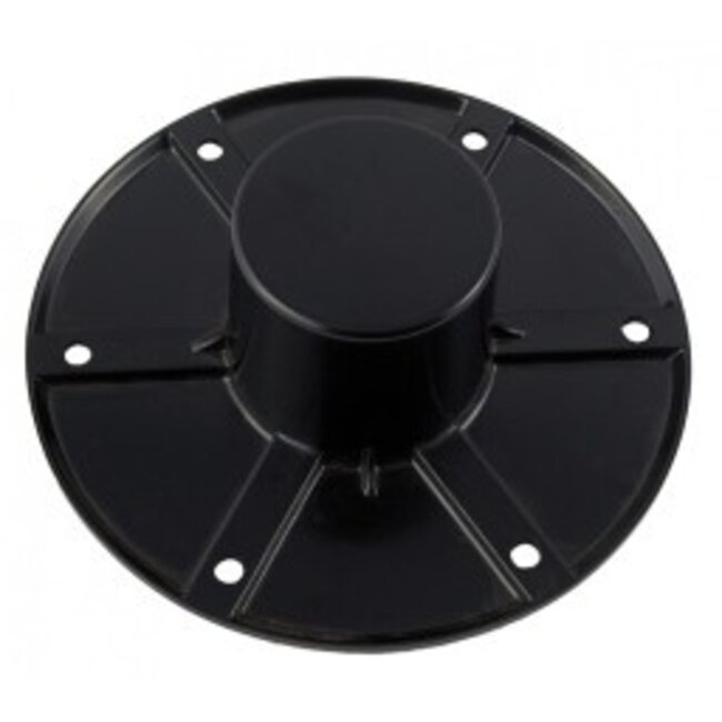 Black Metal Recessed Floor Mount