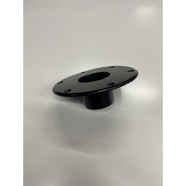 Black Plastic Recessed Floor Mount
