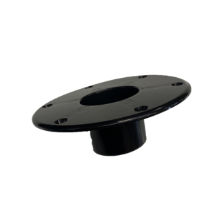Black Plastic Recessed Floor Mount