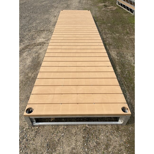 16' Dock Section (Tan) - Alumalite