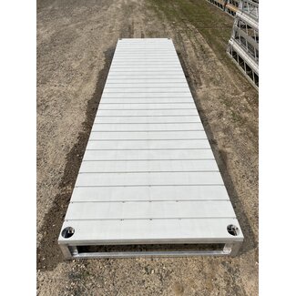 16' Dock Section (Gray) - Alumalite