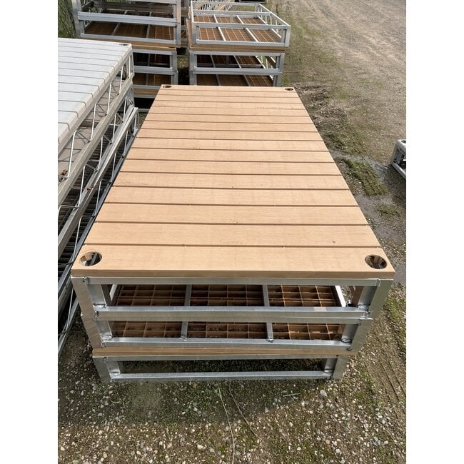 8' Dock Section (Tan) - Alumalite