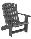 Heritage Adirondack Chair - Dark Gray
