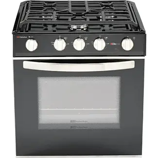 Suburban 17" 3 Burner Glasstop Range with Oven  337993-01-01A