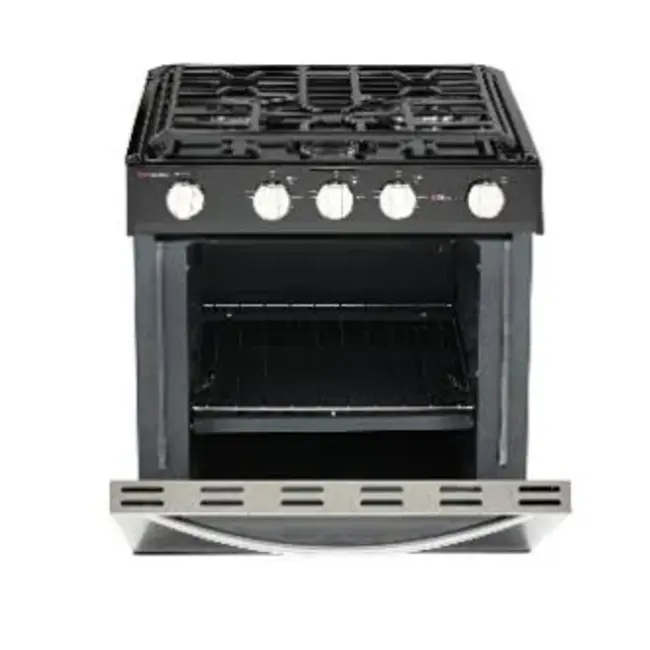 Suburban 17" 3 Burner Glasstop Range with Oven  337993-01-01A