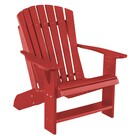 Heritage Adirondack Chair - Cardinal Red