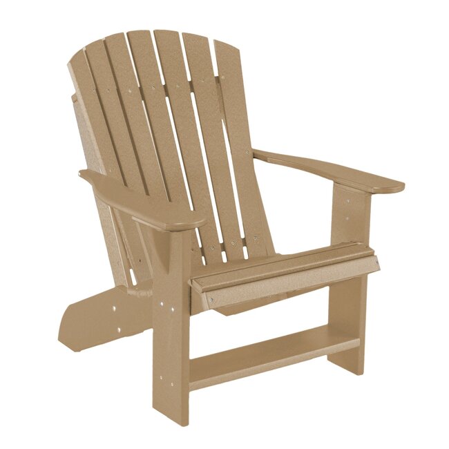 Heritage Adirondack Chair - Weathered Wood