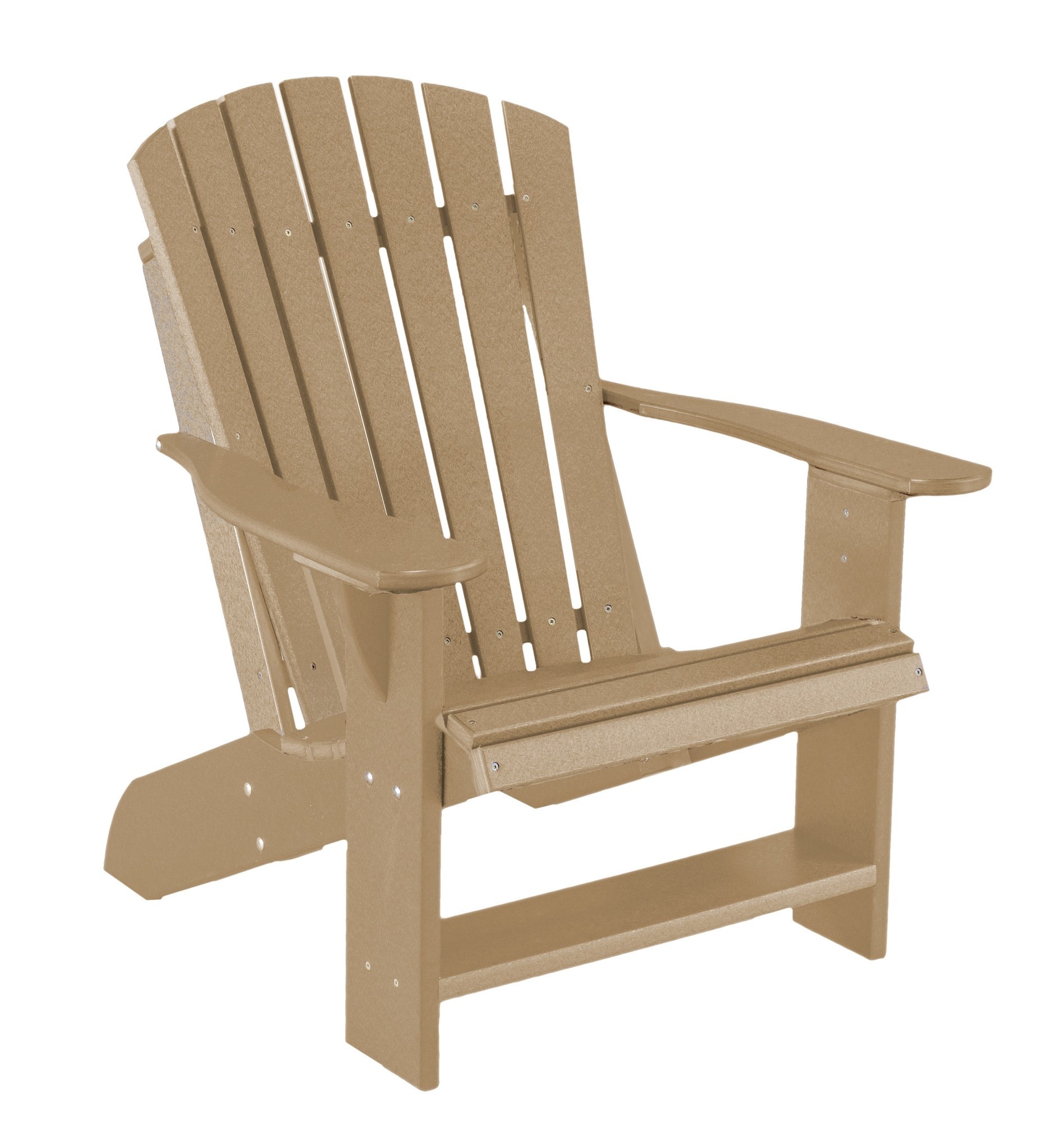 Heritage Adirondack Chair Weathered Wood Pleasure Land RV Surplus Store
