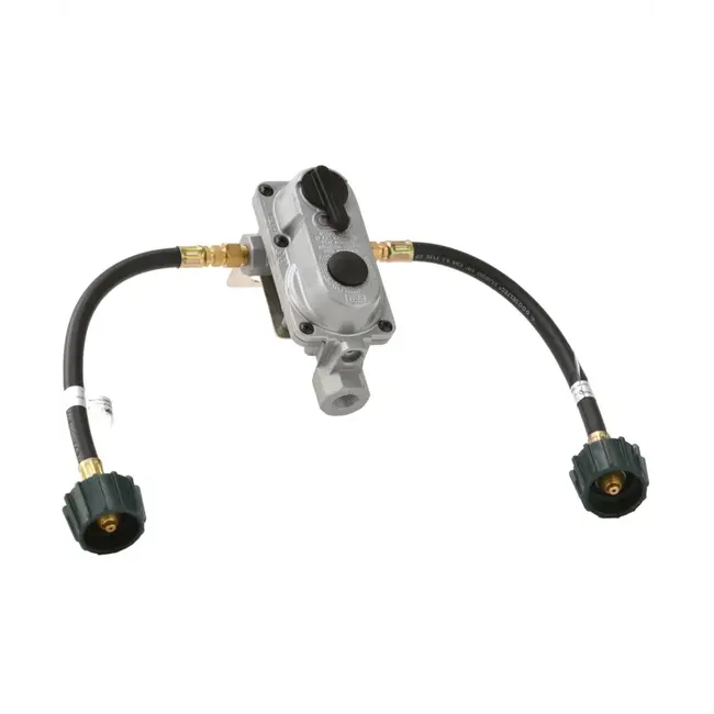 Flame King Auto Changeover 2-Stage Propane Regulator