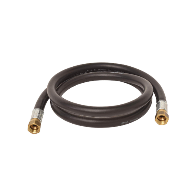 48" 3/8" TPR x 3/8" FAE LP Line Swivel Both Ends