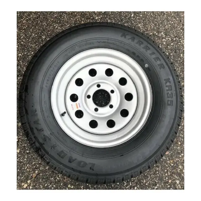 ST205/75R15 C/5H MOD Silver KR35 Kenda (15X5) Wheel