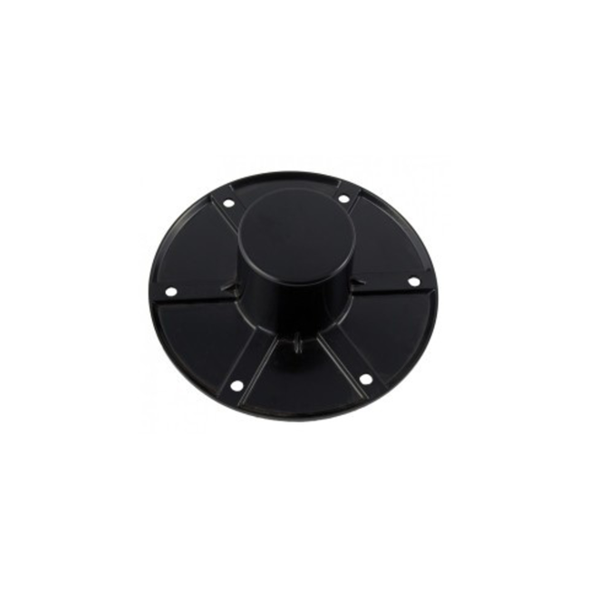 Black Metal Recessed Floor Mount