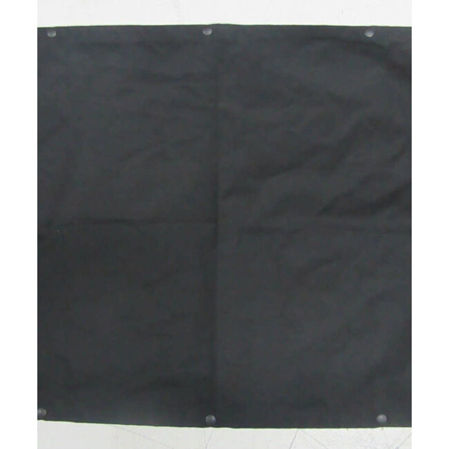 39X24Black Curtain with Snaps